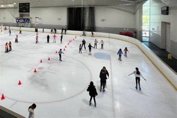 1st kid at the rink