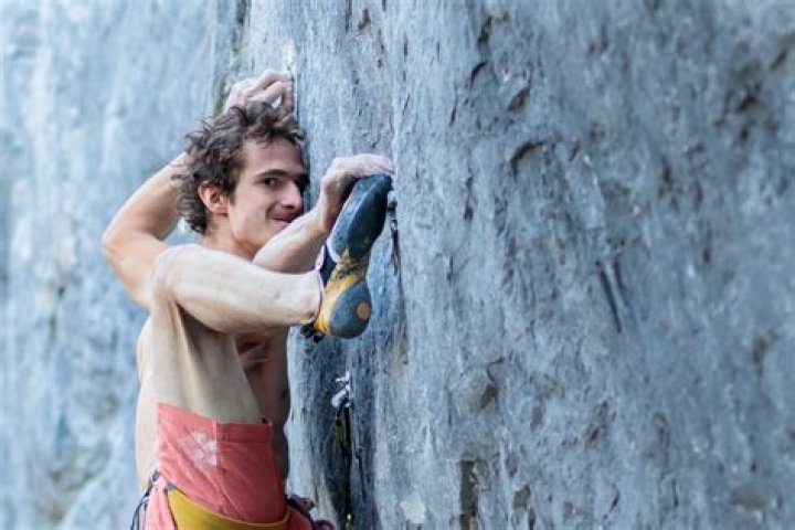 Adam Ondra In a Climbing Competation
