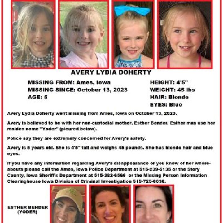 Avery Doherty Missing