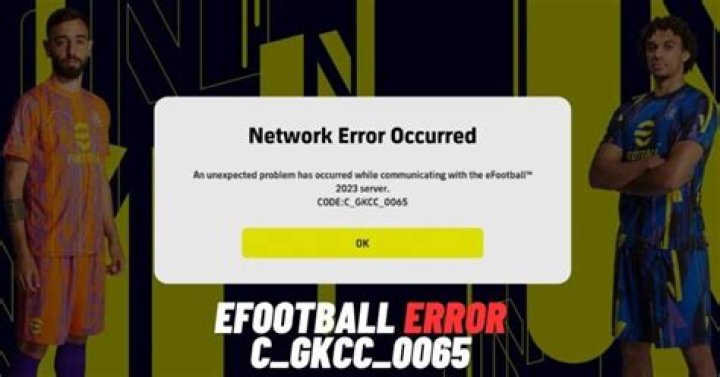 eFootball Server Access Error
