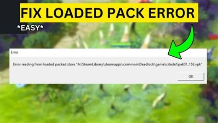 Error Reading From Loaded Packed Store - Troubleshooting Guide