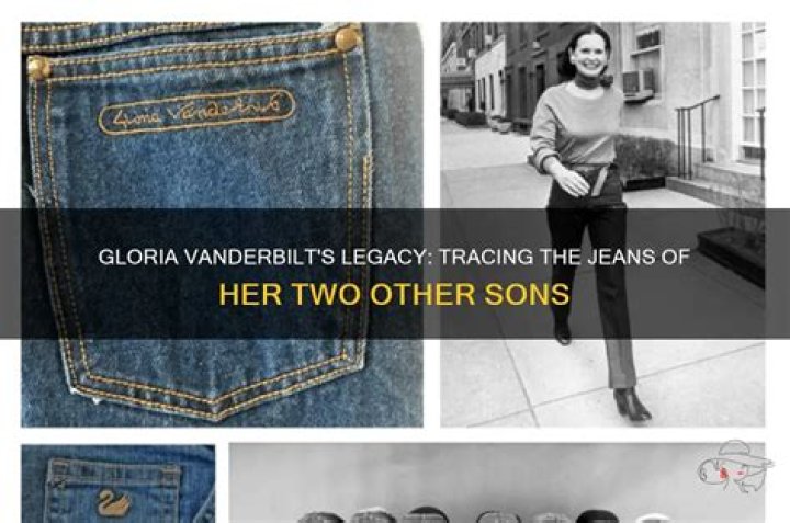 Gloria Vanderbilt - A Legacy as a Mother