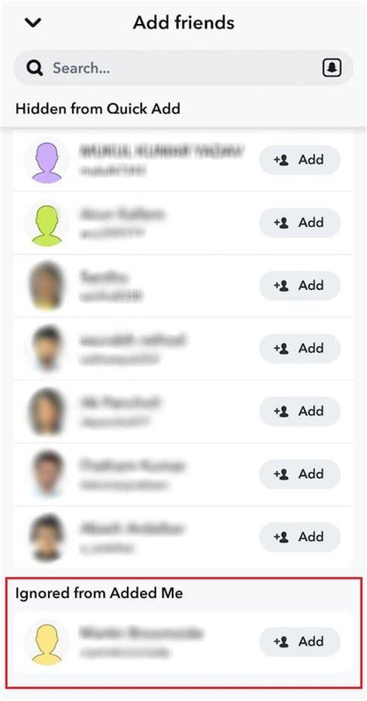 How to Discover Ignored Friend Requests on Snapchat
