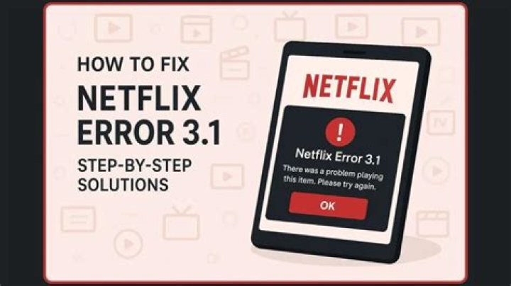 How to Resolve Netflix Error TVQ-ST-144