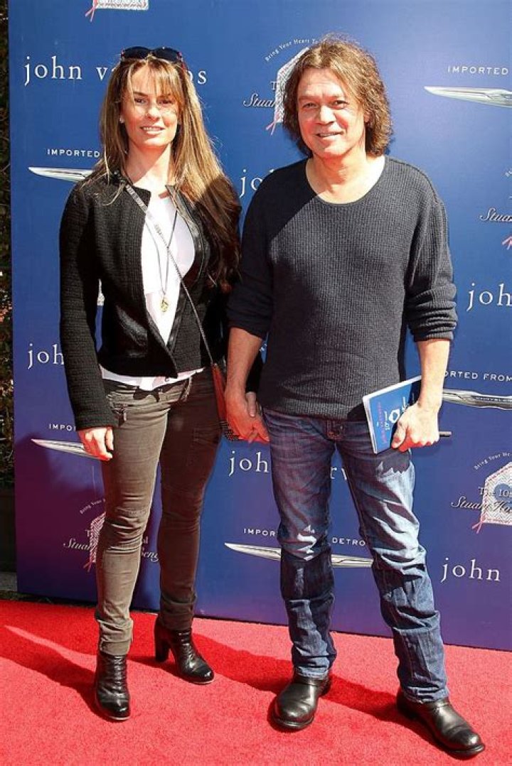 Janie Liszewski and Edward Van Halen Janie Liszewski and Edward Van Halen