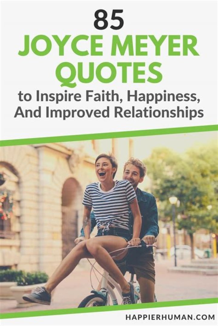 Joyce Meyer quotes about relationship & being tormented by others