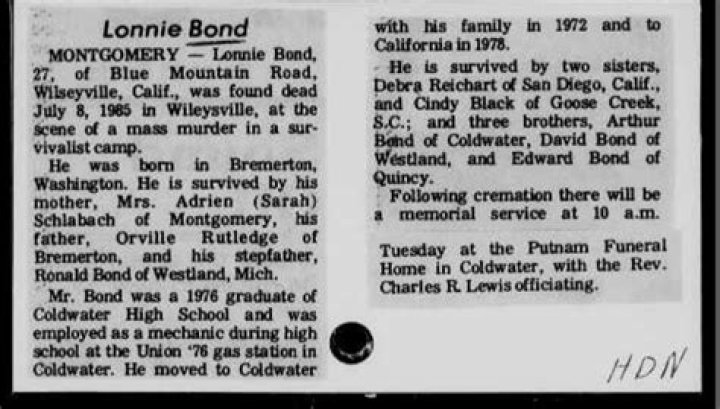 Lonnie Bond Sr.