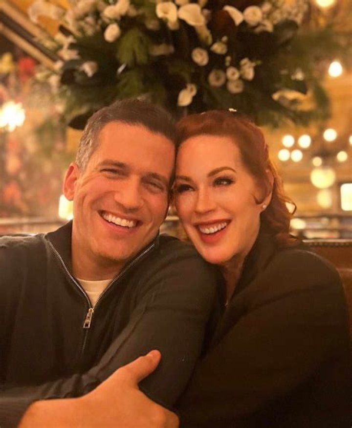 Molly Ringwald with Panio Gianopoulos