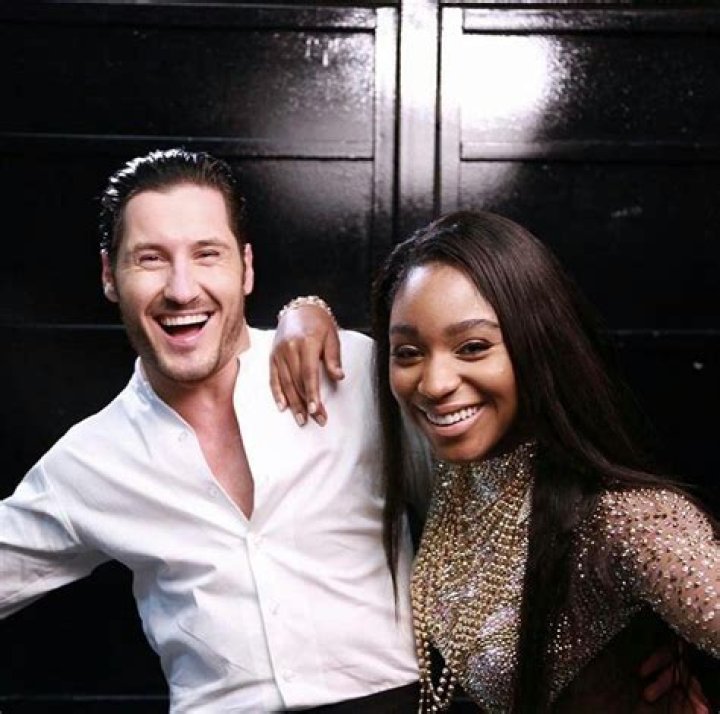 Normani with Valentin Chmerkovskiy