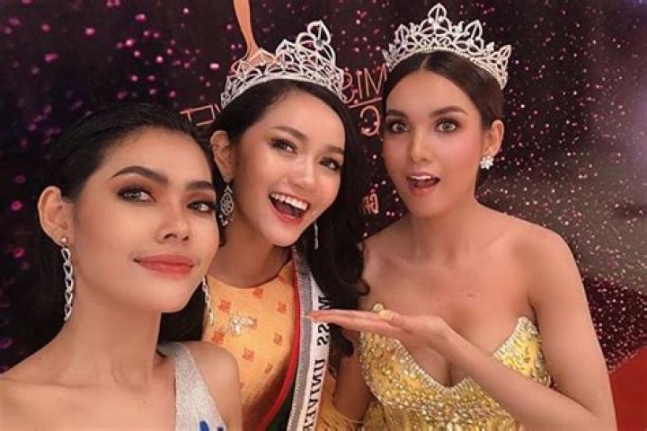 Pageant, Somnang Alyna while competing in the competition.