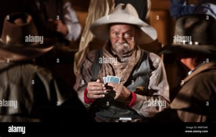 Pete - Card Player in Saloon