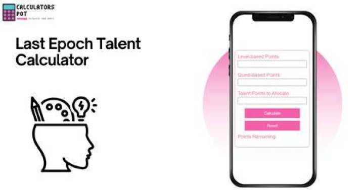 The Last Epoch Talent Calculator